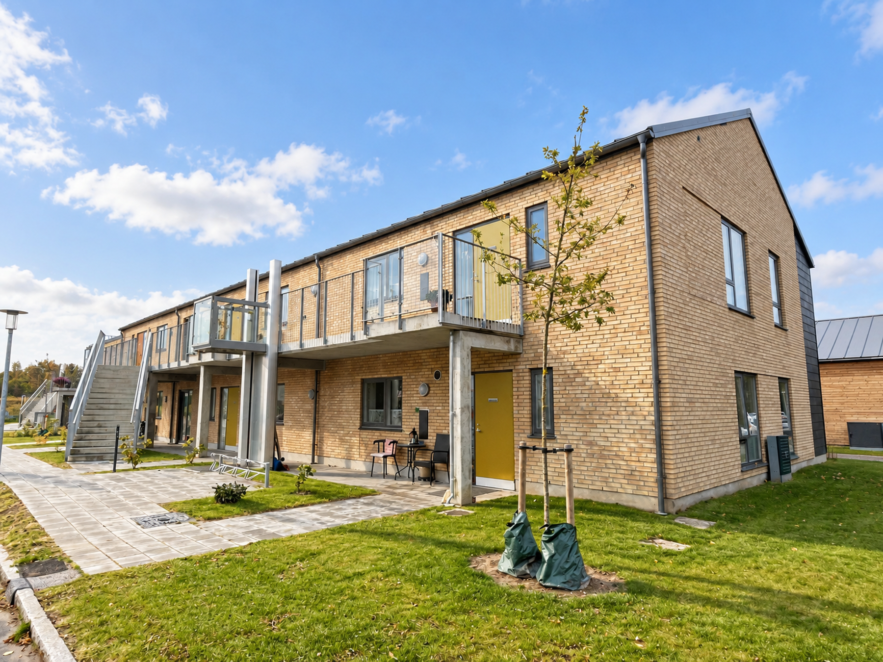 Boligerne på Bavne Ager i Gilleleje